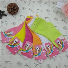 儿童袜促销精梳棉纯色袜子全网最低价袜子批发