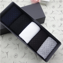 竹纤维礼盒袜子高档商务男袜袜子批发