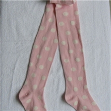 全棉儿童连裤袜女童款打底裤韩版圆点款春秋裤子