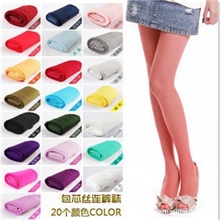 厂家连裤袜批发连裤袜防勾多色独立包装