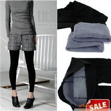 D12厂家直销保暖裤/竹炭打底裤九分裤竹炭灰毛圈裤子棉裤