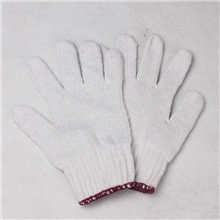 线手套厂家漂白600克加密加白电脑机棉纱手套劳保手套批发