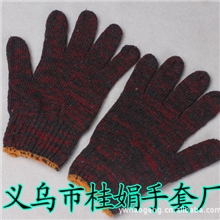 600花纱手套/劳保手套耐磨针织手套工作业花纱棉线手套厂家批发