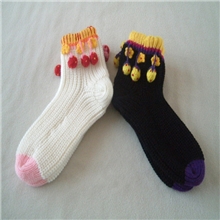 供应厂家直销钩花针织地板袜(图)