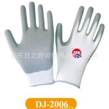 厂家直销耐油耐酸碱白色耐酸碱丁腈手套