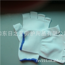 如东日之升批发供应白色尼龙日用半指手套批发