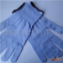 生产十针仿十三针可浸胶涂胶涤纶手套