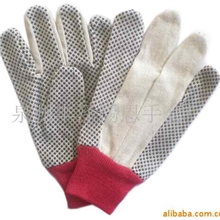 团批！12oz斜纹点珠工作手套