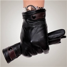 海宁厂家直销优质棉羊皮手套真皮手套男士冬季保暖加厚款批发