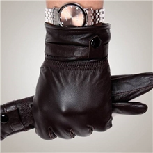 厂家直销批发男士真皮手套优质绵羊皮冬季时尚保暖款手套加厚