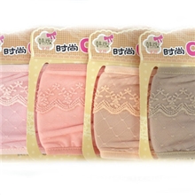 出口好姿尚蕾丝网口罩韩版全棉时尚口罩女士口罩批发混批