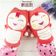 新款特卖卡通手套义乌厂家雪帝兰大卡通包指手套冬季手套1315