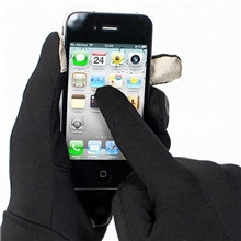 2012新款欧美版导电纤维材质电容触摸屏手套Iphone手套