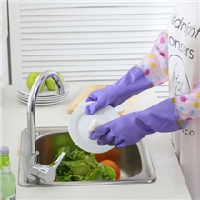 PVCPU保暖多彩绒里手套东亚春雷荟美