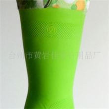 花色单层芦荟乳胶手套