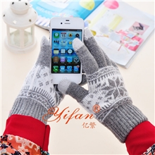 亿繁厂家直销新款触屏感应手套感应手套手机手套iphone手套批发