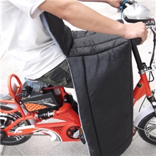 电动车挡风被遮阳罩棉披风当风宝加长护腹优质皮尤革加厚加宽版