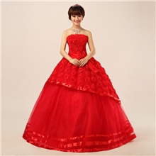 婚纱礼服2013最新款欧美婚纱批发苏州新娘抹胸款厂家批发直销