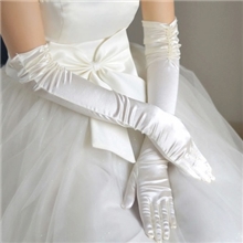 新娘手套婚纱手套加长手套钉珠手套st34