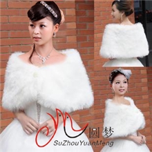 厂家直销批发各类仿兔毛披肩/婚纱礼服披肩/保暖披肩007