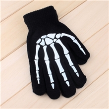 万圣节鬼爪手套/骷髅手爪手套/聚会魔术手套/装饰装扮保暖手套