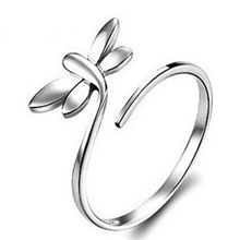 开口蜻蜓戒指工厂直销指环淘宝热销韩国小饰品批发