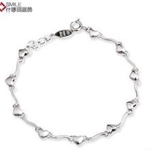 批发供应什唛珥正品纯银925爱心手链新品热卖一件代发