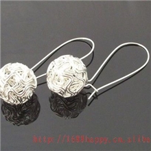 厂家饰品混批韩版个性饰品热卖【镂空球耳环挂饰】耳饰品批发