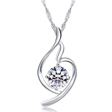 优雅柔美水晶吊坠韩版女款网络爆款活动跑量吊坠