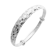 满天星白铜手镯女款时尚韩版镀银饰品网络活动爆款