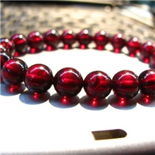 超值特价*分文不赚*极美酒红石榴石手链6/7/8/9/10/11MM