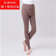 批发男士薄款羊绒裤羊毛裤羊绒打底裤男保暖裤羊毛裤男