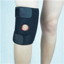 丝光布潜水料护膝，四弹簧设计，支撑性好