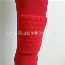 运动护膝护腿防撞短护膝蜂窝防撞护膝海棉防撞护膝