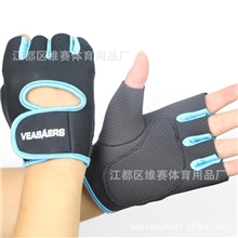 厂家批发运动单杠举重手套防滑健美健身手套半指手套自行车手套