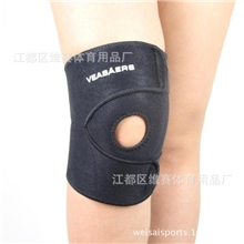 厂家批发维赛尔司运动护具开孔运动护膝登上羽毛球粘贴式护膝