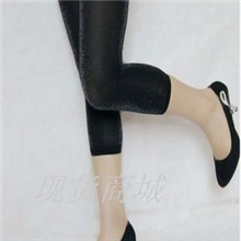 KX026供应打底裤银葱打底裤七分银丝打底裤夏季百搭显瘦