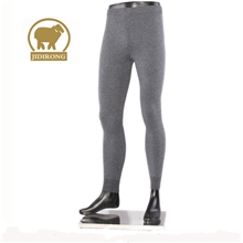 极地绒正品秋冬男士薄款中厚羊绒裤打底裤羊毛裤【可贴身穿】