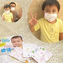 日单正品12层印花纱布口罩层层呵护宝宝健康纯棉防护儿童口罩