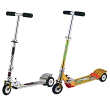 供应新款炫酷大轮全铝大轮子大减震小神童滑板车