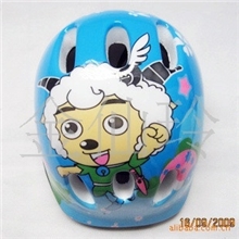 大量低价供应溜冰鞋儿童专用头盔喜洋洋卡通头盔