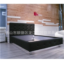 供应现代风格酒店床卧室皮床欧美现代新款床