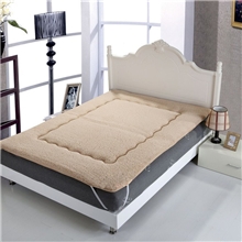 批发保暖加厚羊羔绒床褥床垫榻榻米垫子地垫可折叠冬天必备