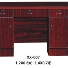 钸面板板式办公桌XX-007厂家直销批发可订做异形产品