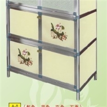 供应2013年新款适应铝合金多用柜水晶柜防水茶水柜全玻璃抗重碗柜