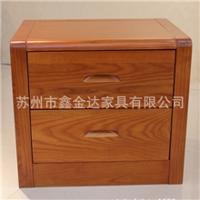 厂家正品实木水曲柳床头柜家具卧室储物柜现代中式结婚家具