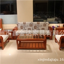 厂家正品实木水曲柳沙发客厅组合实木沙发水曲柳沙发简约厚重