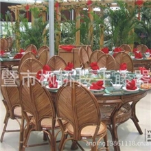 【天然藤】餐椅椅子凳子餐厅家具批发藤家具藤椅