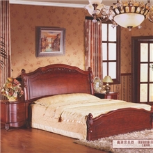 实木家具2866花梨木双人床1.8米实木床