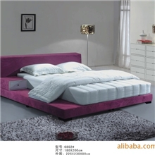 卧室高档家具，双人布艺床，顺德工厂直销，榻榻米床，外贸床